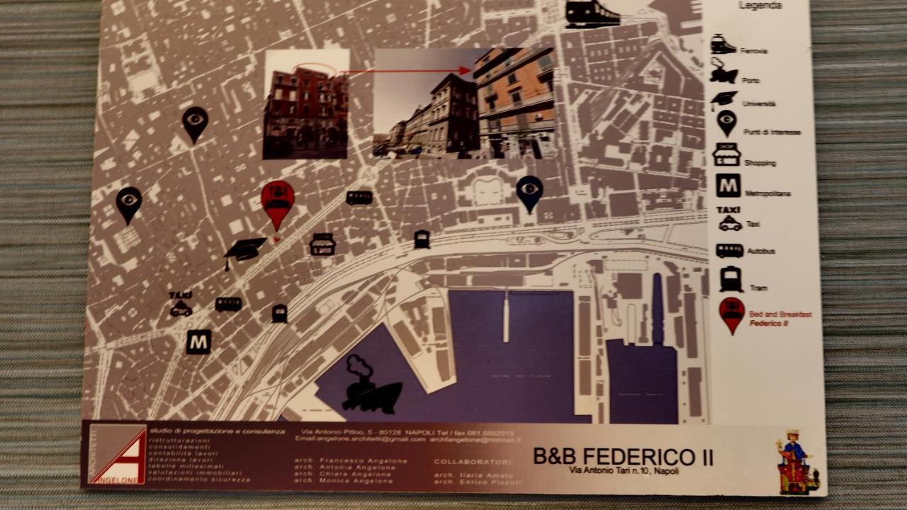 B&B Federico II Неаполь Екстер'єр фото